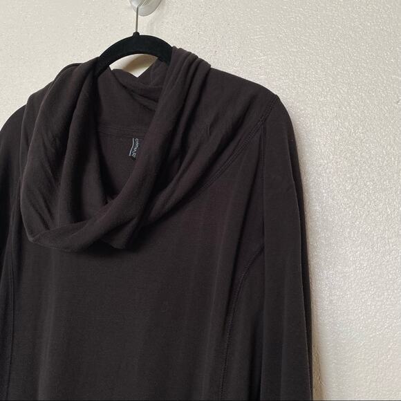 Cynthia Rowley Cowl Neck Sweatshirt Dress Size Medium - Picture 2 of 7